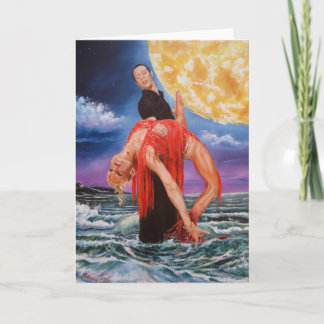 Moon Dance Greeting Card