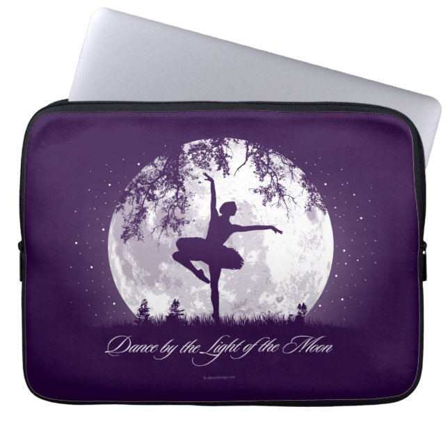 Moon Dance Laptop Sleeve (Front)