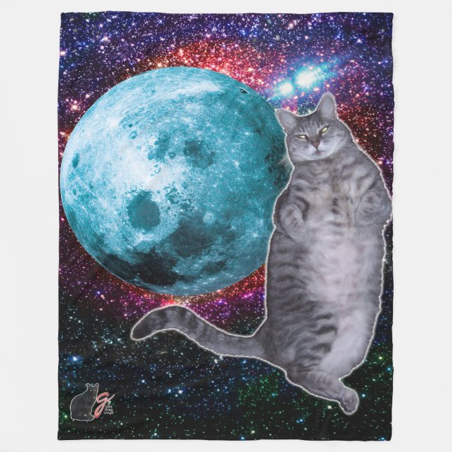 Moon Dancer Bosco Fleece Blanket (Front)