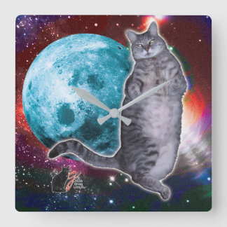 Moon Dancer Bosco Square Wall Clock