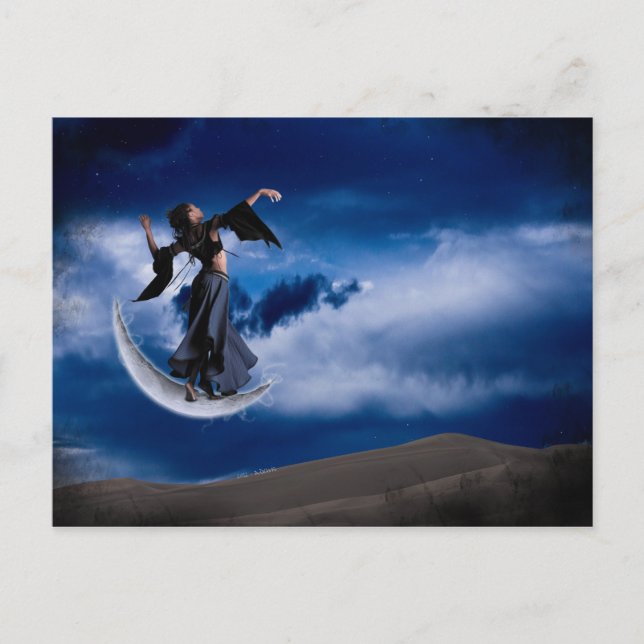 Moon Dancer – Dreams of Sand Postcard (Front)
