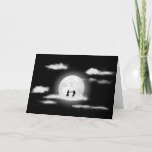MOON DANCING Greeting Card