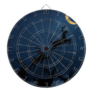 Moon deer dartboard