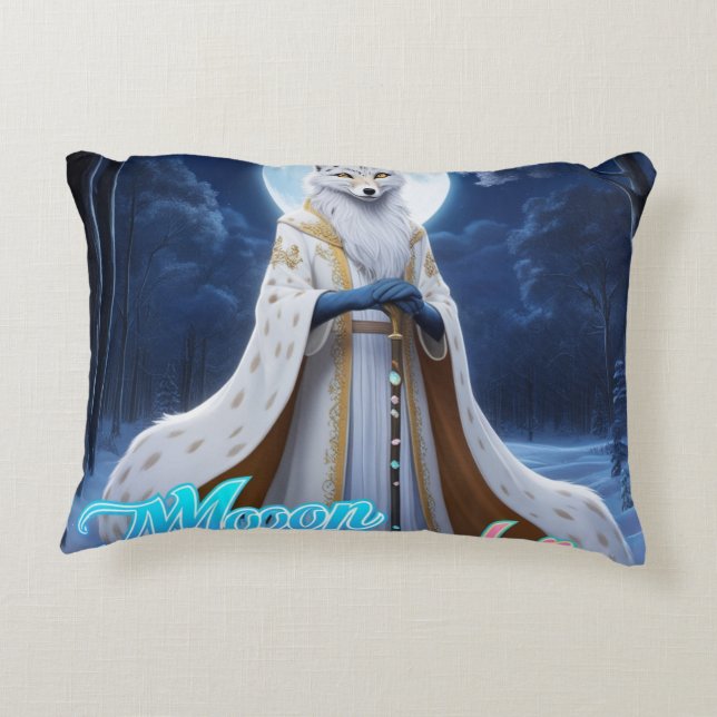 MOON DEFENDER DECORATIVE CUSHION (Back)