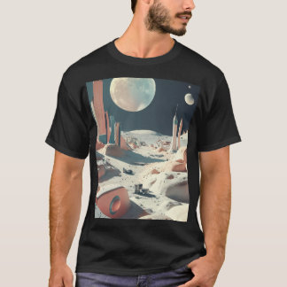 Moon Design T-Shirt – Stylish and Comfortable Luna