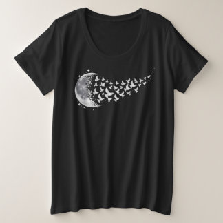 moon dove plus size T-Shirt