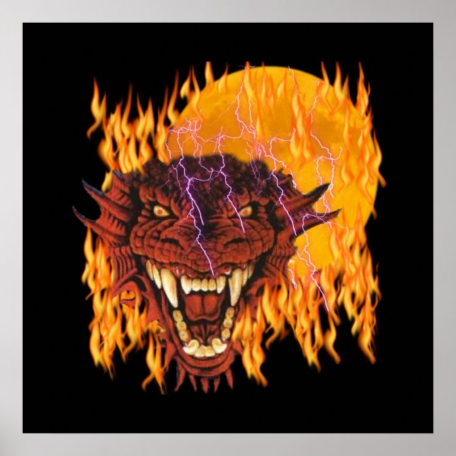 Moon Dragon Poster (Front)