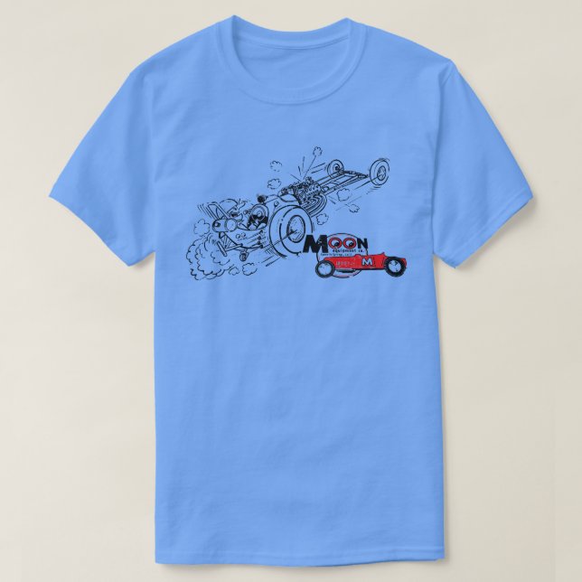 Moon Dragster T-Shirt (Design Front)