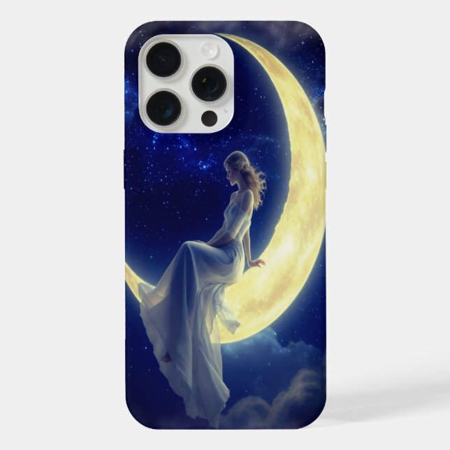Moon Dreamer iPhone 15 Pro Max Cases (Back)