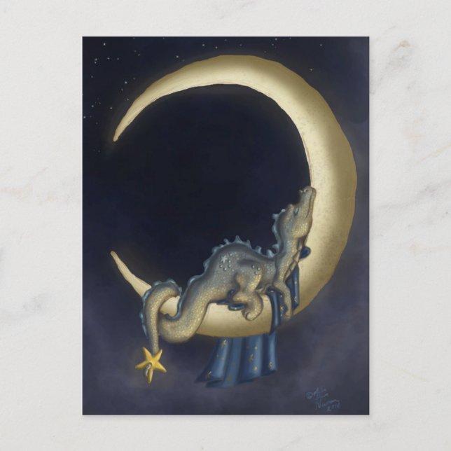 Moon Dreams Postcard (Front)