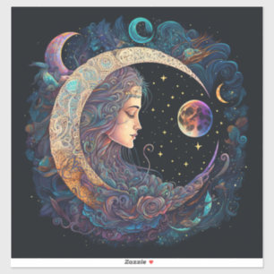 Moon Dreams Vinyl Sticker