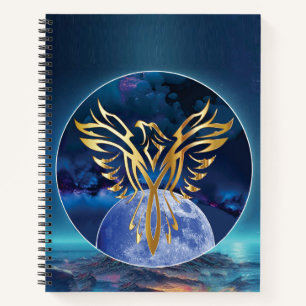 Moon Eagle Notebook