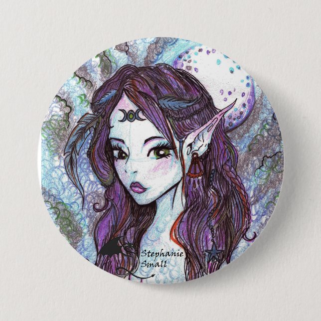 Moon Elf Pin (Front)