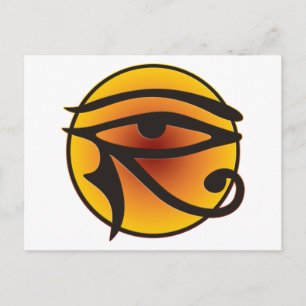 Moon Eye Of Horus Postcard