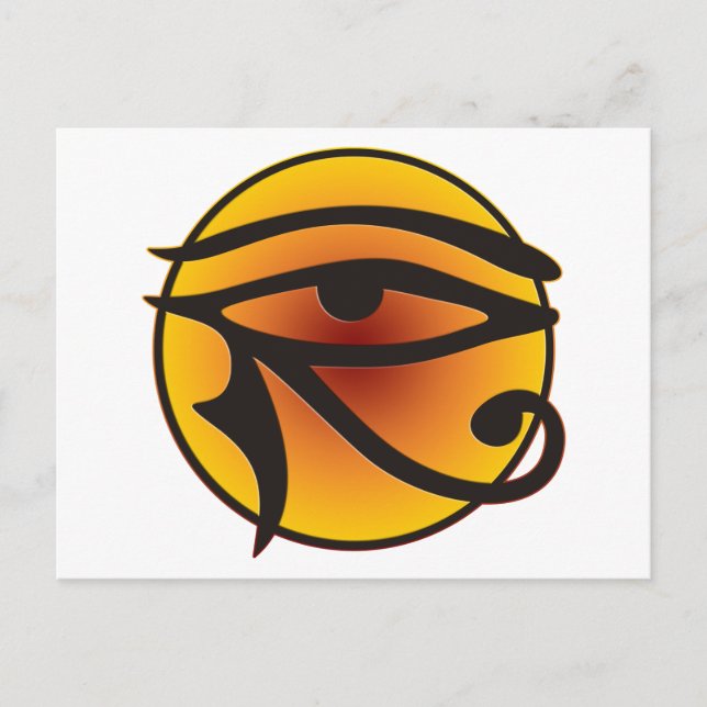 Moon Eye Of Horus Postcard (Front)