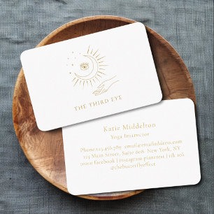 Moon Eye Yoga Reiki Wellness  Business Card