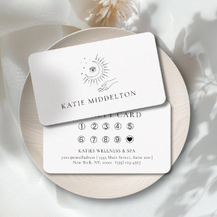 Moon Eye Yoga Reiki Wellness Salon 10 Loyalty Card