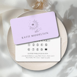 Moon Eye Yoga Reiki Wellness Salon 10 Loyalty Card