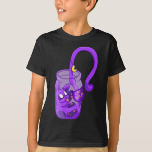 Moon Face Cat Nap - Cute Cat T-Shirt
