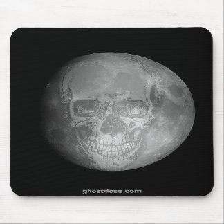 Moon Face Mouse Pad