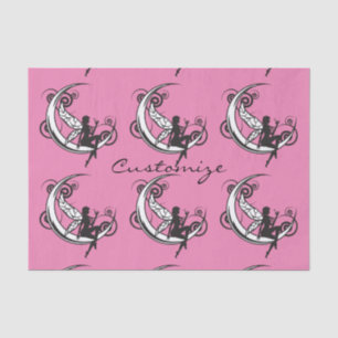 Moon Fairy Silhouette Thunder_Cove Tissue Paper