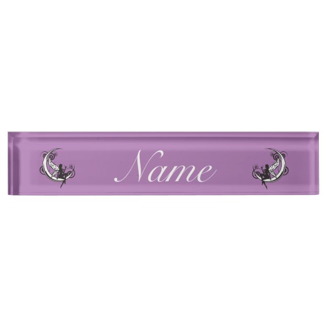 Moon Fairy Sitting Thunder_Cove Nameplate (Front)