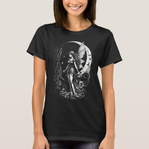 Moon Fairy Space Mythical Legendary Creature 2 T-Shirt
