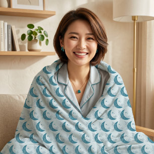 Moon Fleece Blanket