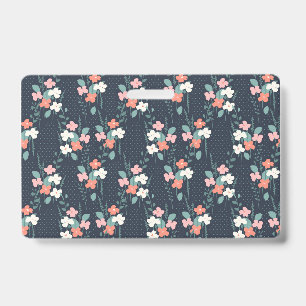 Moon Flower ID Badge