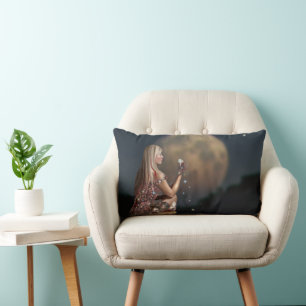 Moon Flower Lumbar Cushion
