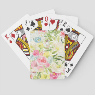 Moon Flower Playing Cards
