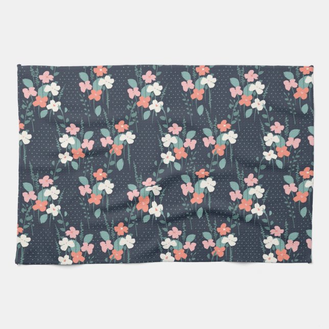 Moon Flower Tea Towel (Horizontal)