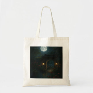 Moon Gate Garden Tote – Carried by Moonlight