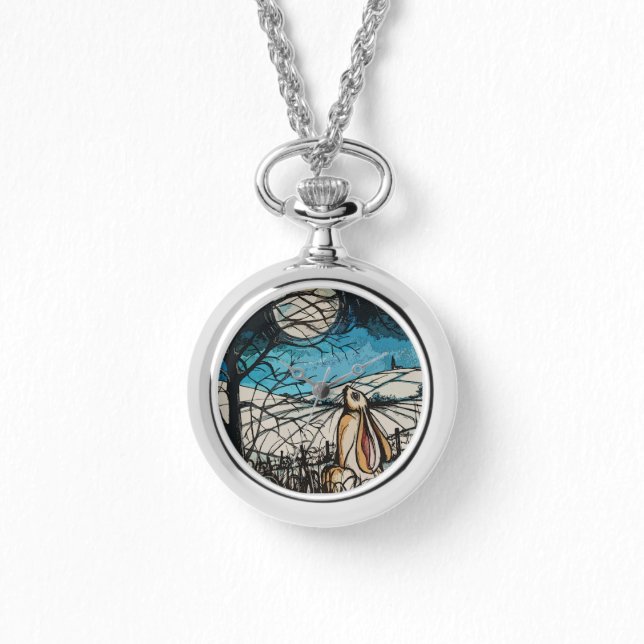 Moon Gazer Hare Watch (Front)