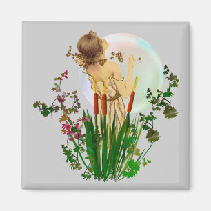 Moon Gazer Magnet