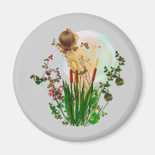 Moon Gazer Magnet