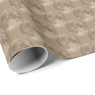 Moon Gift Paper Customise Full Moon Wrapping Paper