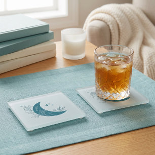 Moon Glass Coaster