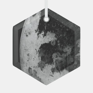 moon glass tree decoration