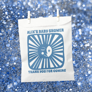 Moon Glow Boho Modern Cute Baby Shower CUSTOM  Favour Bags