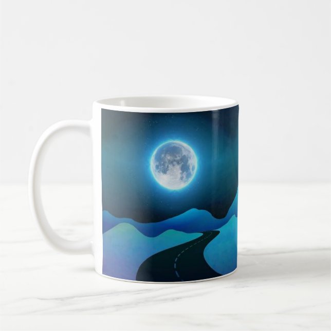 Moon glow coffee mug (Left)