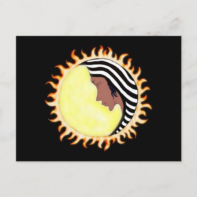 Moon Goddess 2 Postcard (Front)
