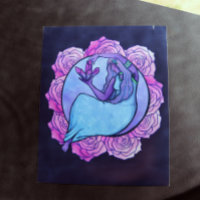 Moon Goddess Magick Crystal MoonChild Art
