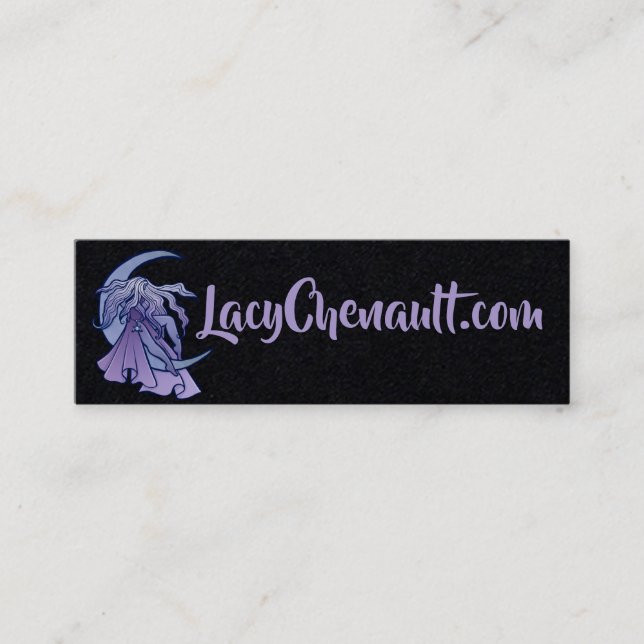 Moon Goddess   Mini Business Card (Front)
