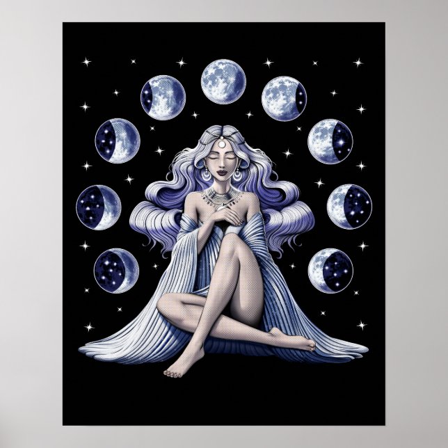 Moon Goddess Poster (Front)
