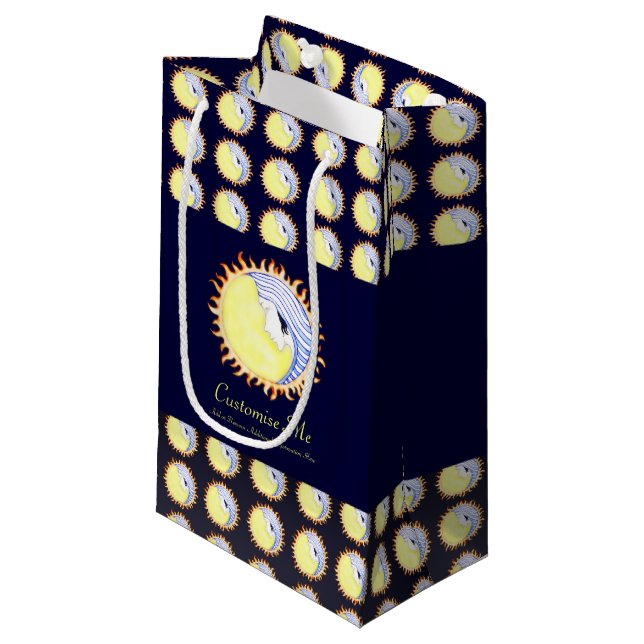 Moon Goddess Small Gift Bag (Front Angled)