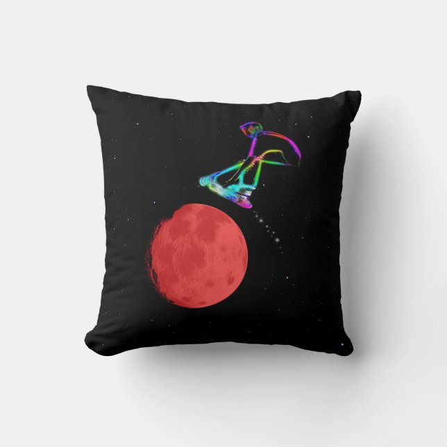 Moon Grabber - Stunt Scooter Rider Cushion (Front)