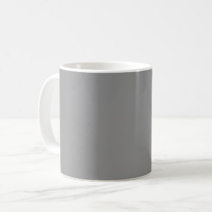 Moon Grey Solid Colour Coffee Mug