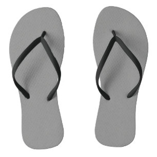 Moon Grey Solid Colour  Jandals