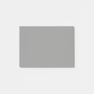 Moon Grey Solid Colour  Post-it Notes